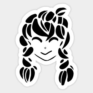 Girl Sticker